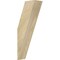 Ekena Millwork 4"W x 8"D x 20"H Traditional Rough Sawn Knee Brace, Douglas Fir BRC04X08X20TRA00RDF - alternate 1